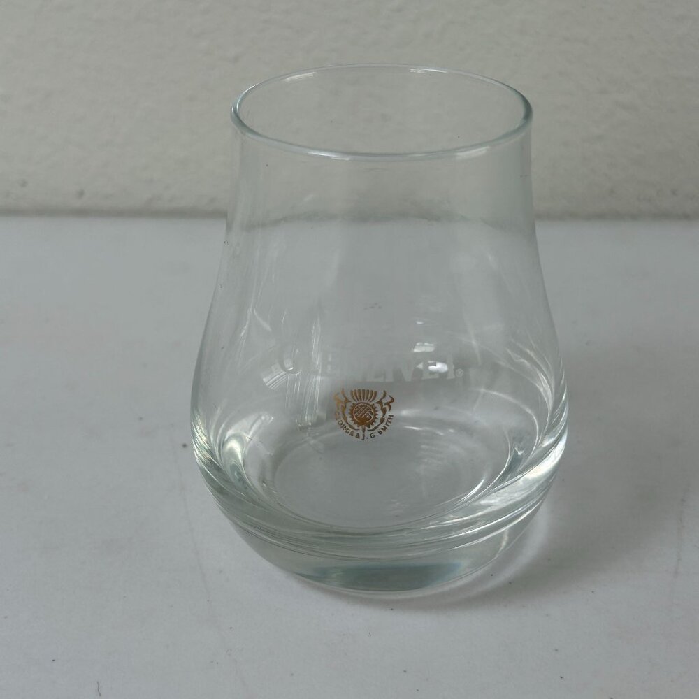 The‎ Glenlivet Scotch Whiskey Snifter Glass Gold Seal George J G Smith